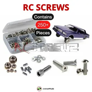 RCScrewZ Stainless Screw Kit rer075 for RedCat Racing 1979 Monte Carlo Lowrider 1/10th RC Car | RCX