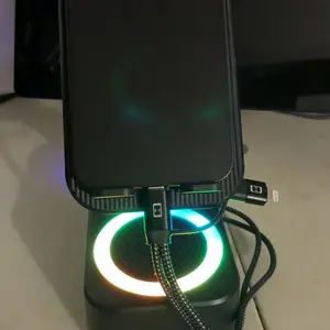 Product Review of IMOLI Wireless Audio Induction Bluetooth Speaker with Emergency Charging 5in1 Phone Holder Power Bank LED Nightlight for Tablet iPhone Android 5.3 Connectivity 1500mAh Battery 100Hz-20kHz Frequency Response New Design Durable Smart Device from A** C**o