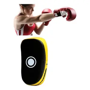 Sand Bag Boxing Mitts PU Leather Focus Punch Boxing Training Target Safety Professional Taekwondo Kick Pad Karate Combat