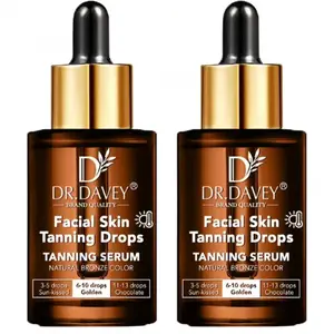 2PCS 30ml sun-free tanning essence bronzer wheat moisturizing skin sunbathing tanning aid