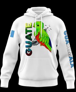 Guate Design White Hoodie