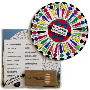 Dinner Spinner DIY What to Eat Decider | Recipe Selection Spinner | Dinner Decider