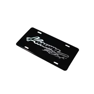 Karuma Limited OG Logo Vanity License Plate Embossed