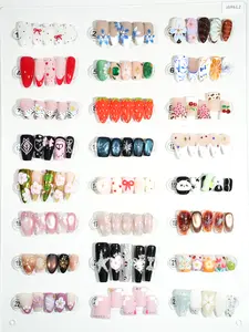 zb96..Colorful protective nails