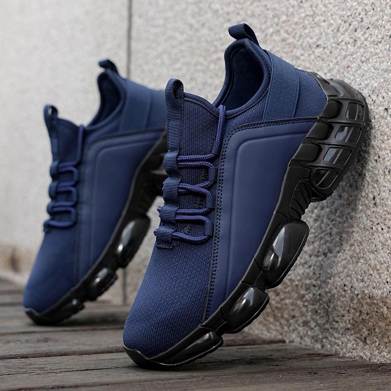 2025 Autumn Winter Men's New Breathable Sports & Leisure Shoes Lightweight Running Sneakers Thick Soled Skateboarding Black Driving Trainers woman men wide fit Breathable Men's Running Shoes