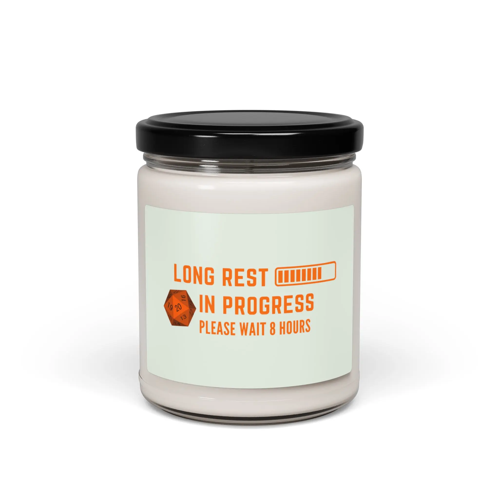 Long Rest Dungeons and Dragons Candle Gift, Dungeon Master Present, Tabletop Roleplaying Decor, Fantasy Soy Candle, D&D Player Accessories