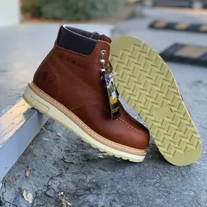 Rs Roble Gallo Giro Boots Moc Toe Work Boots Botas de Trabajo Para Caballero construction work gear