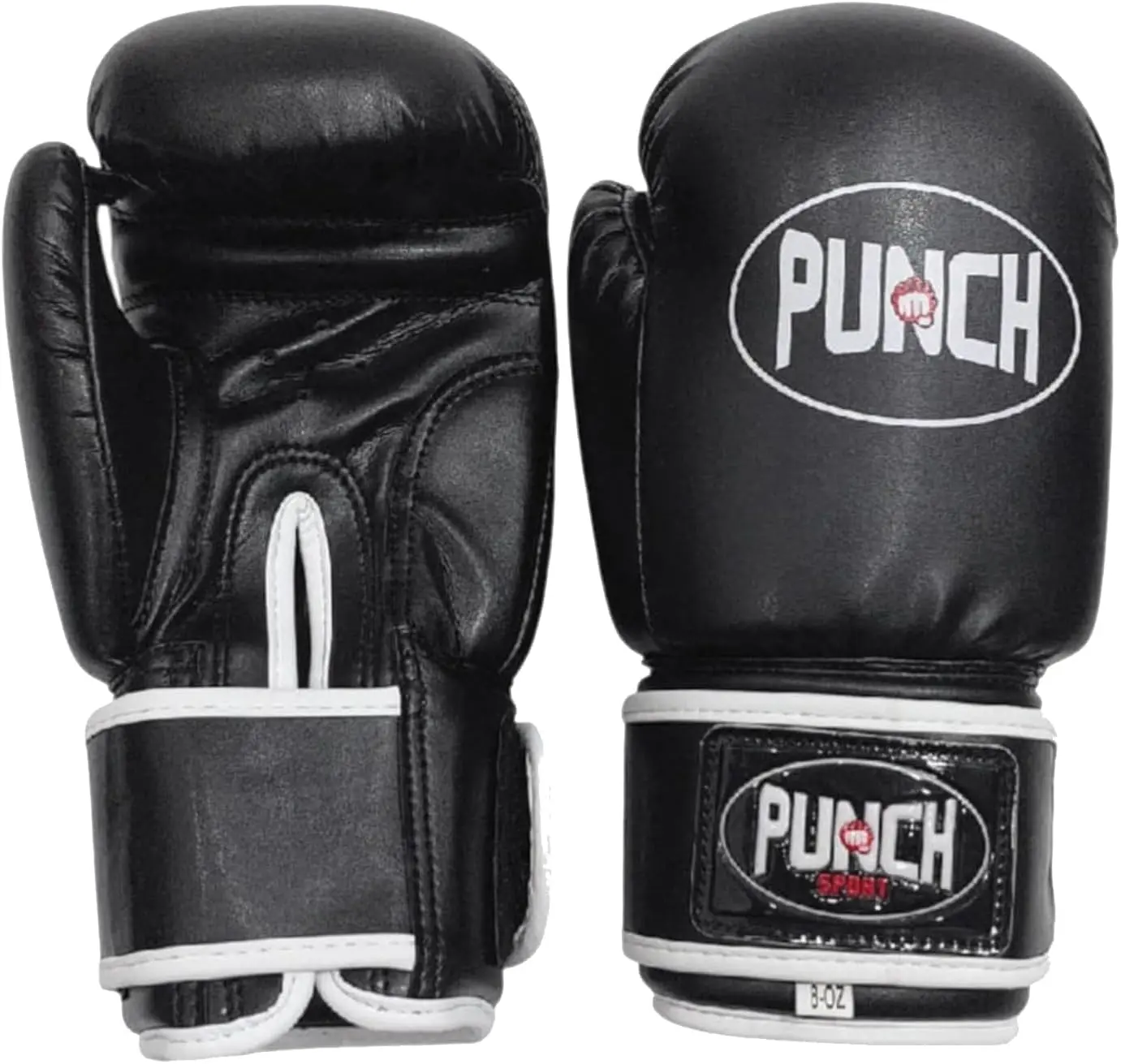 Punch Sports Boxing Gloves Synthetic Leather Anti Shock Injection Mold Training Gloves Attached Thumb Ventilated Punching Gloves for Men Women