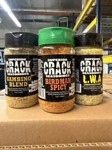 Trio Spice Bundle - Birdman Spicy, Lemons With Attitude (LWA), Gambino Blend (All Purpose)