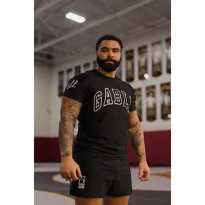 Gable Steveson Arch Short-Sleeve Rashguard - Black