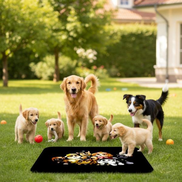Paw Petrol Squad Mat - Dog Mat - Pet Mat