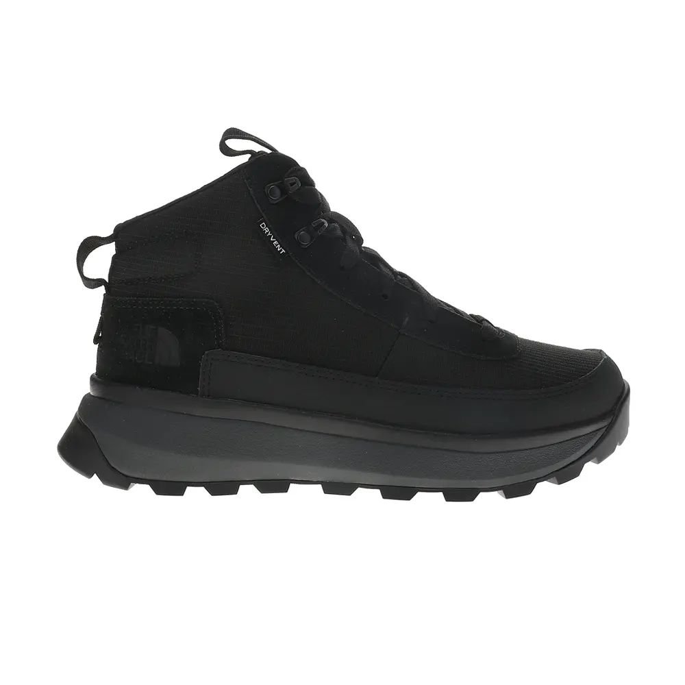 The North Face Mens Bergen Mid Waterproof Lace Up Casual Boots Ankle - Black