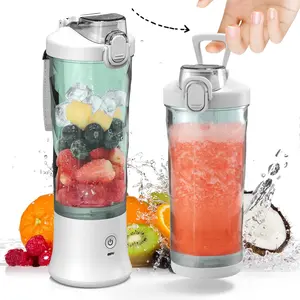DENOKIN Portable Blender 20Oz Vessel, Cordless Personal Size Blender for Shakes and Smoothies with 6 Blade, Small Blender for Kitchen, Home, Travel DNK