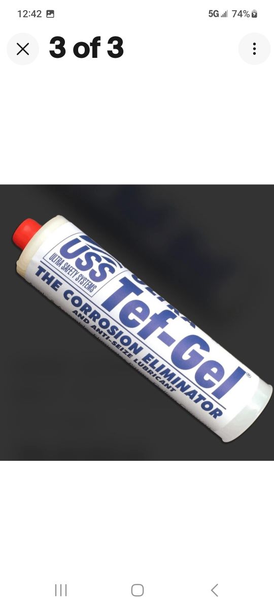 TG-16 Ultra Tef-Gel   Corrosion Eliminator And Anti-Seize Lubrican 16oz Tub
