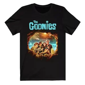 The Goonies Horror Island Adventure Men's Black T-Shirt Size S-5XL