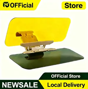 Day and Night Anti-Glare Car Windshield Visor - Premium Quality Universal Sunshade and Anti-Dazzle Night-time Driving Auto Accessory