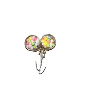 Gumball Earrings - Colorful Gumball Design Accessories