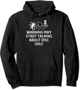 Warning May Start Talking About Disc Golf Women Men Pullover Hoodie - Antonplonka Shop 36B0C1JHXYMJ