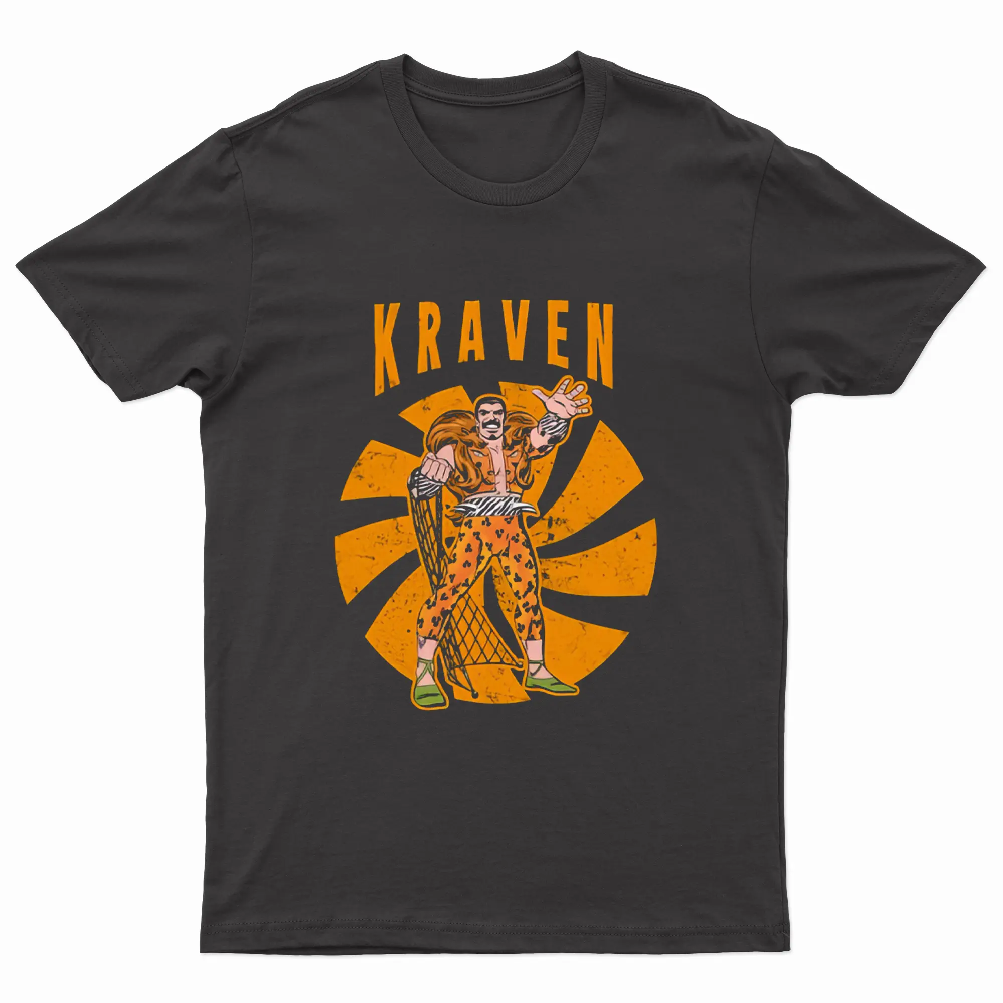 Retro Kraven T-Shirt, Trending Tshirt 2024 Unisex  Full Size, Full Color