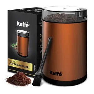 Kaffe Electric Coffee Blade Grinder with Easy O n/Off Button