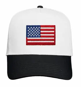 American Flag Embroidered Baseball Cap, American Flag Hat, Casual Everyday Hat, USA Pride Gift