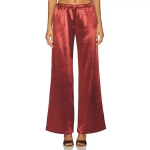 Amanda Uprichard Mariko Pants in Russet