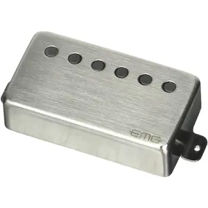 EMG 66-N Active Humbucker Neck Guitar Pickup, Brushed Chrome