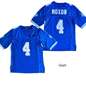 Men's #4 Moxon VarsityBlues Movie jerseys #82 Tweeder #69 Billy Bob West Canaan Coyotes Football Jersey Embroidery Sportswear comfort high quality