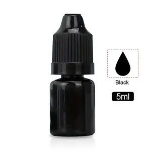 5ml Ink Refills for Roller Stamps with protective cap, Long Lasting Photosensitive Ink for Stamps, Multifunctional Easy Use Stamp Roller Accessories,Waterproof Privacy Protective Supplies for Bill, Mail, Post