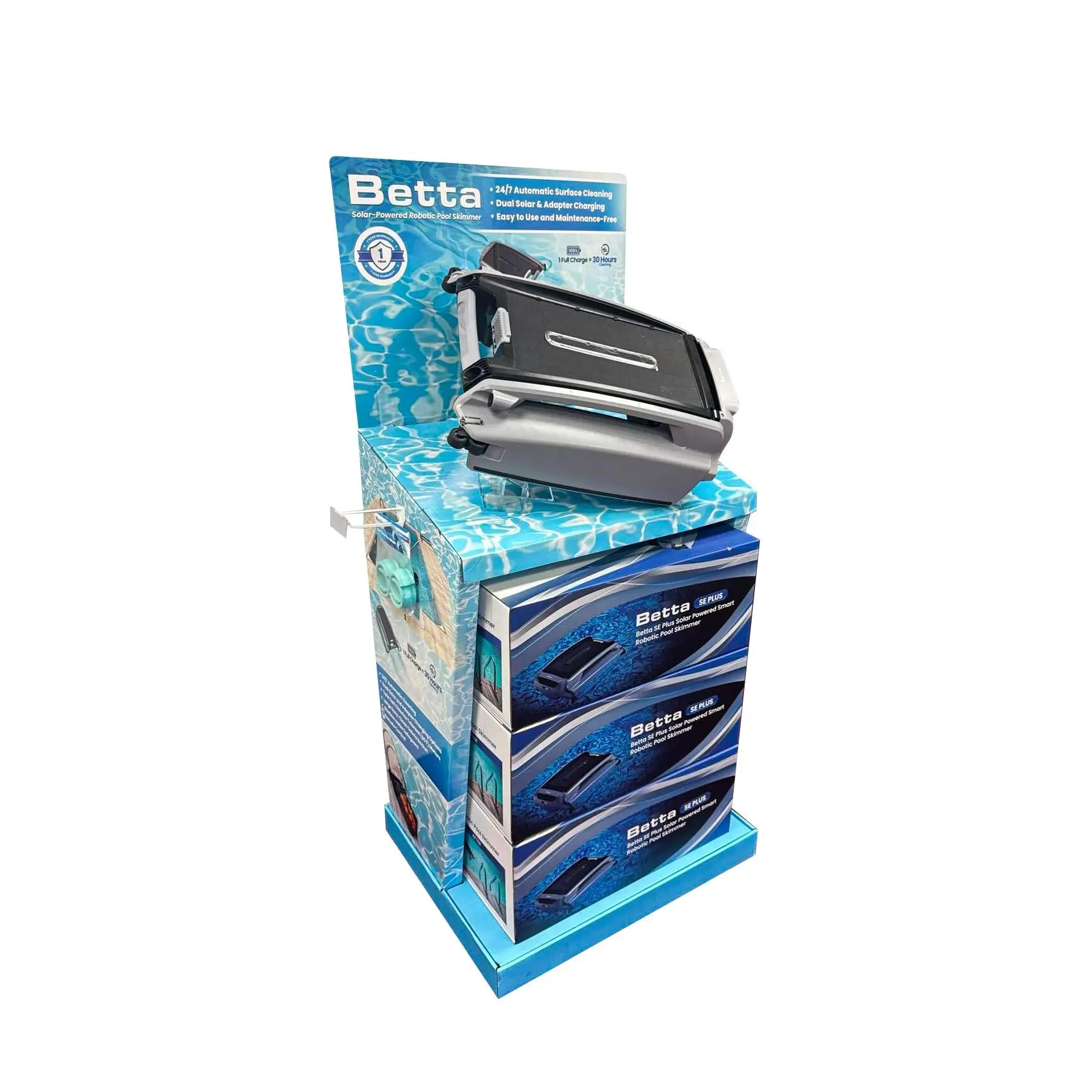 Betta Retail Display Stand