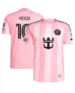 Unisex Football/Soccer Miami Football Club Inspired No.10 Fan Jersey – Pink