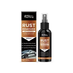 Rayhong Car Rust Remover (30ML), Gentle Rust Removal, Cleans and Brightens Car Iron, Effective Rust Remover for Cars, 30ML Bottle, Cleaner Remover, Rust Remover Spray