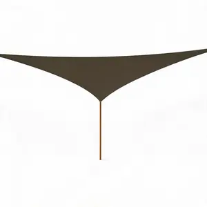 12x12x12 FT Triangle  Shade Sail, Waterproof sun UV Block Outdoor Canopy Cloth for Patio Backyard Deck Garden Yard