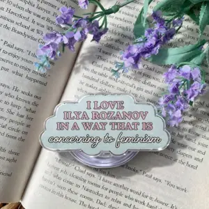 Heated Rivalry Phone Grip Ilya Rozanov & Shane Hollander Design Game Changers Series Inspired Phone Holder Aesthetic Grip Stand