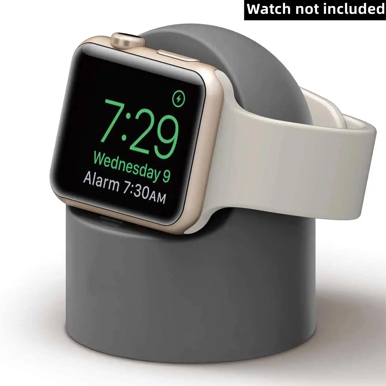 Charger Stand for Apple Watch, Durable Silicone Smart Watch Charging Stand, Silicone Charging Stand Holder for Apple Watch Charging Station, Gift for