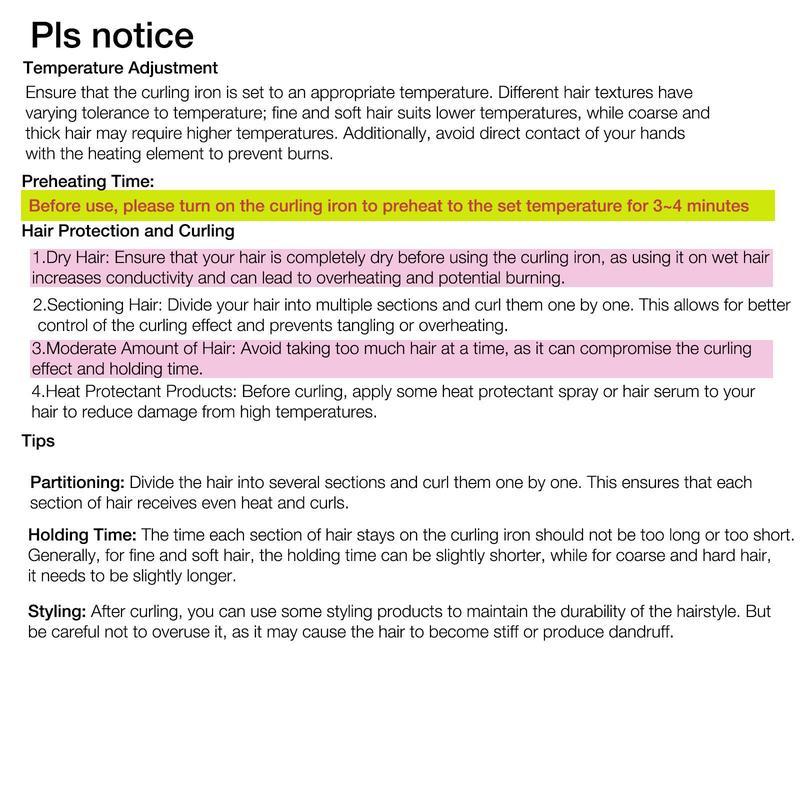 Automatic Hair Curling Iron, Automatic Hair Hair Curl Wand Negative Ion , 28mm Hair Curler, 4 Modes Adjustable Temperatures Rotating portable Curling Iron for Women, Hair Styling Tools for Hometeen girl gifts bf easter basket