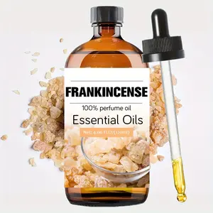 120ML Frankincense Stone Aromatherapy Oil, Long-Lasting Scent, Home Use, Nail Hair Skin Care, Massage Diffuser Humidifier, Unisex, Meditation Gift