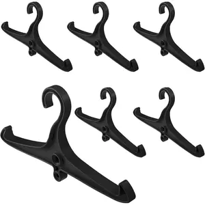 Multi-use Scuba Diving Wetsuit Hanger, Tactical Gear Hanger with Din Threads, Side Hanging Storage for Diving BCD Regulator Vest and Dry Clothes