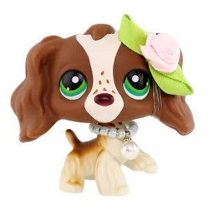 LPSBEST Cocker Spaniel Bobblehead Collectible Figurine - Mini Action Figure, Desktop Statue, Collectible Figures Pack for Pet Shop Enthusiasts,summervibes