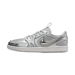 Air Jordan 1 Low Method of Make V3 WMNS "Metallic Silver" HQ2186 002 Air Jordan 1 Low Method of Make V3 WMNS "Metallic Silver" HQ2186 002