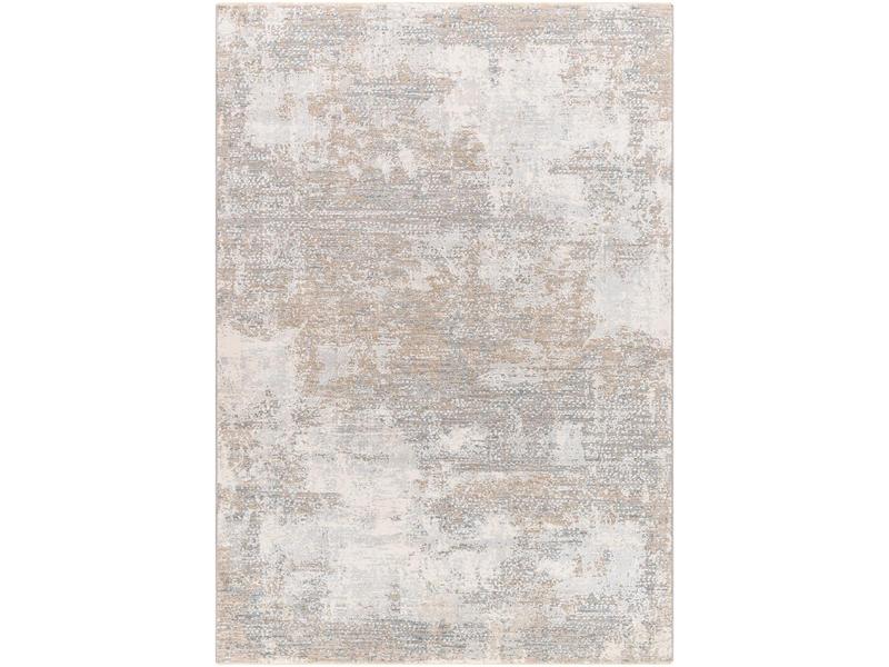 Livabliss Brunswick Durable Machine-Woven Medium Pile Casual Abstract Rug, 50% Polyester Blend, BWK2332-710103, 7ft.10in. x 10ft.3in. Rectangle, Beige/Gray/White Indoor Home Decor Rug, Casual Rug