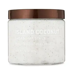 Equate Shea Sugar Scrub in Island Coconut 18 oz – Gently Exfoliates and Moisturizes for Softer, Healthier-Looking Skin Body Care Exfoliant