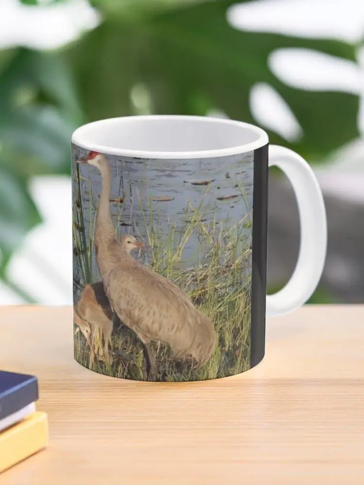Florida Sand Cranes by Orikall Coffee Mug
