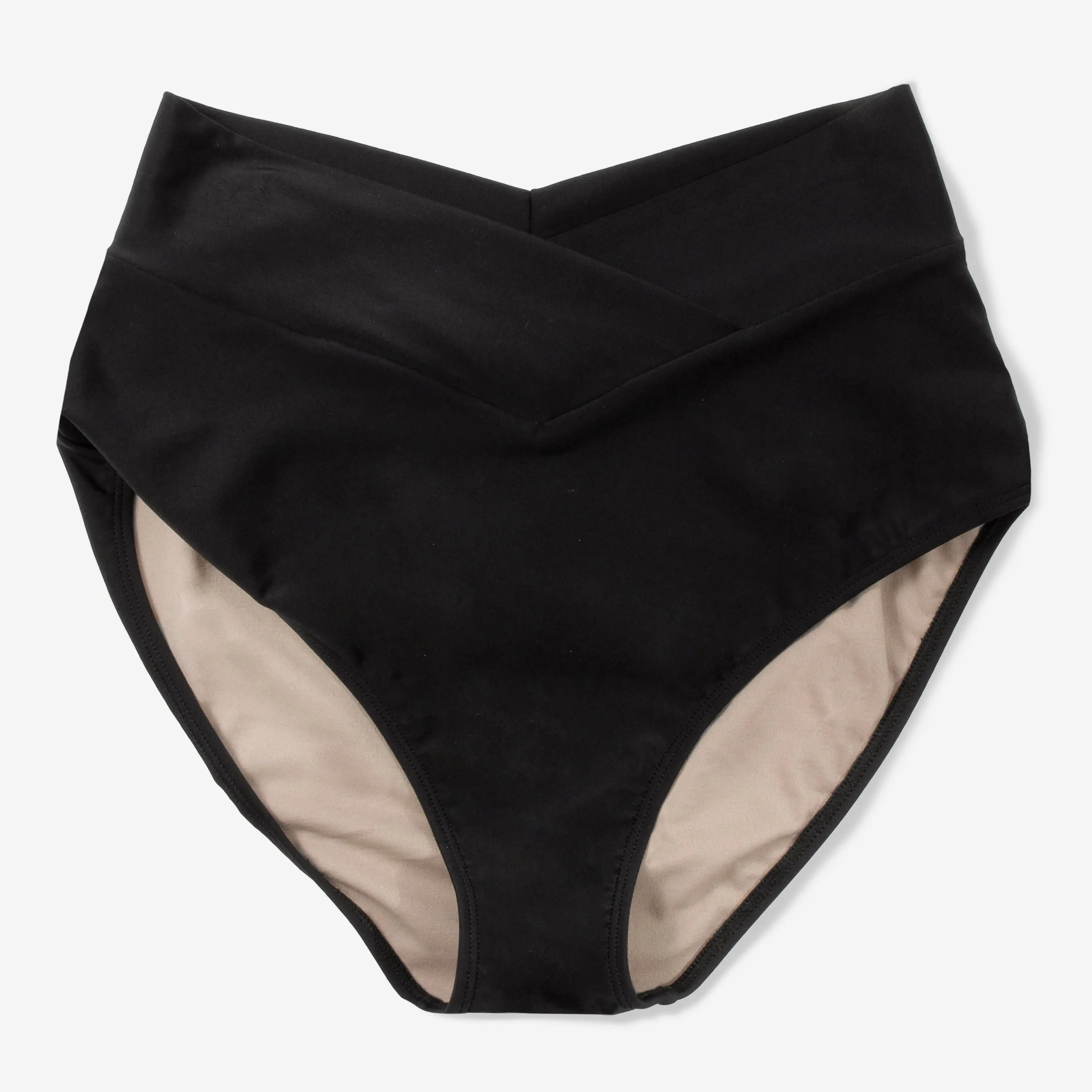High Waisted Bikini Bottoms | Black