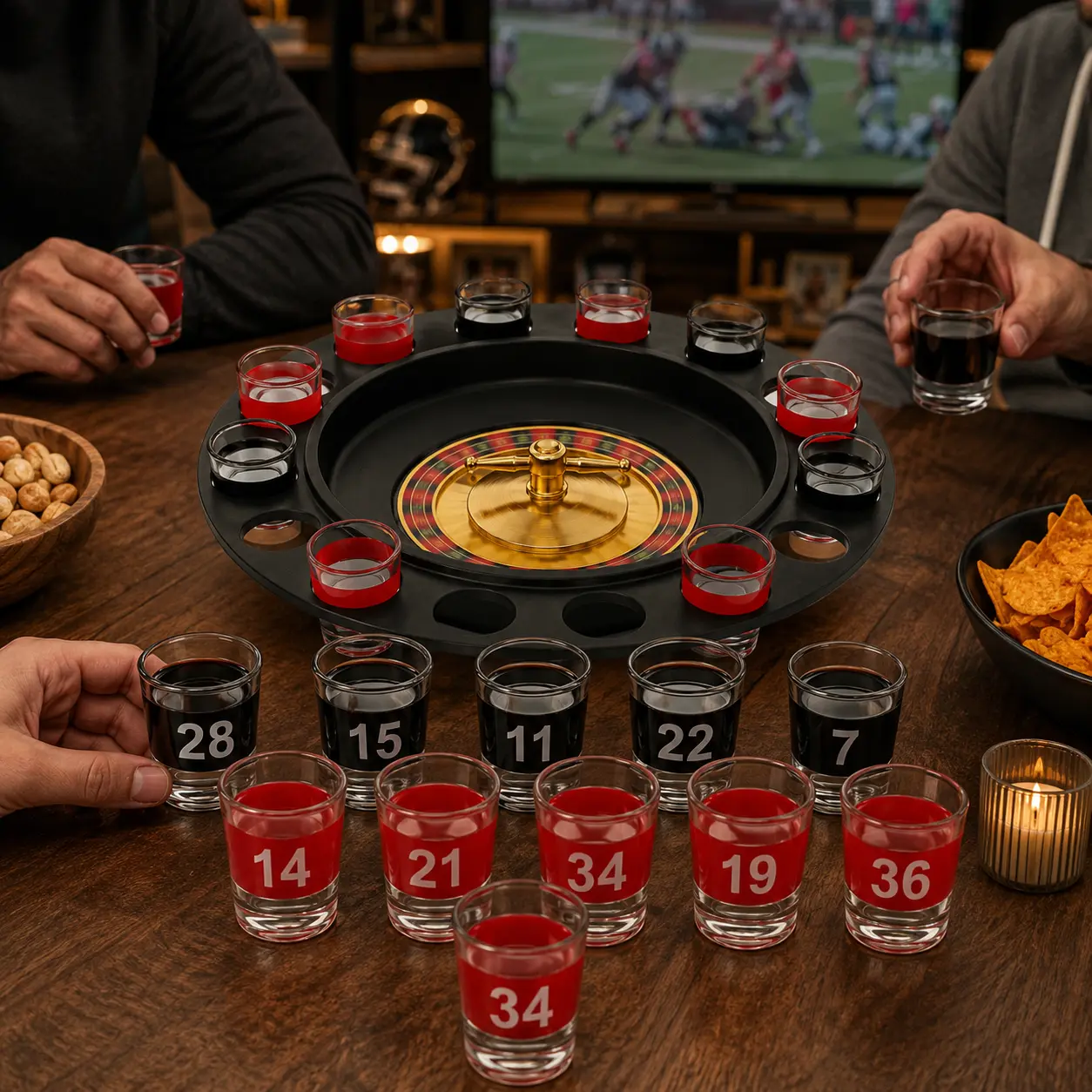 Party Drinking Game (2 Balls and 16 Glasses),couples drinking Challenges Relationship games,Party Supplies for Home and Outdoor Parties,Adult Tabletop Game,game night