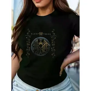 Sleep Token I Thought I Got Better T Shirt  Women's Casual Graphic Print Short Sleeve Crew Neck T-Shirt made in USA Tees Women Tops