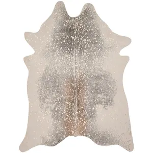 Loloi Rugs  5-6 ft. x 6 in. Contemporary Bryce Rug - Pewter & Gold