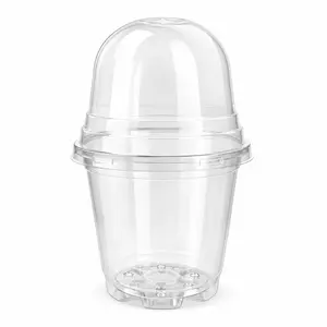30 Pcs PET Plant Nursery Pots with Humidity Domes & Drainage Holes - Seed Starter Containers