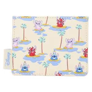 Loungefly Disney Lilo & Stitch Stitch, Angel, & Leroy Card Holder