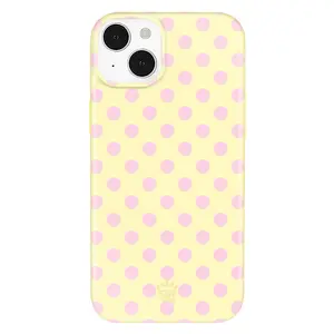 Buttercream Polka Dot iPhone Case